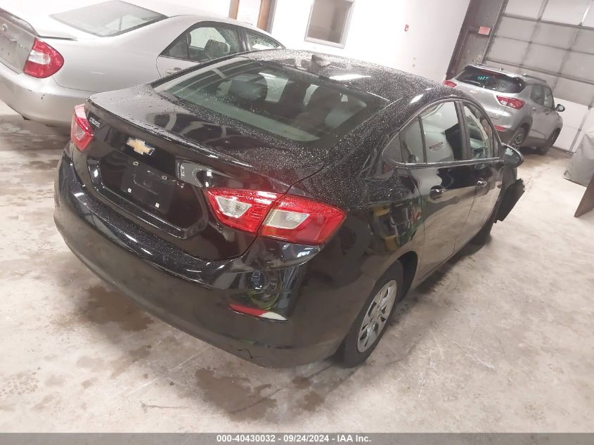 2019 Chevrolet Cruze Ls VIN: 1G1BC5SM9K7141200 Lot: 40430032