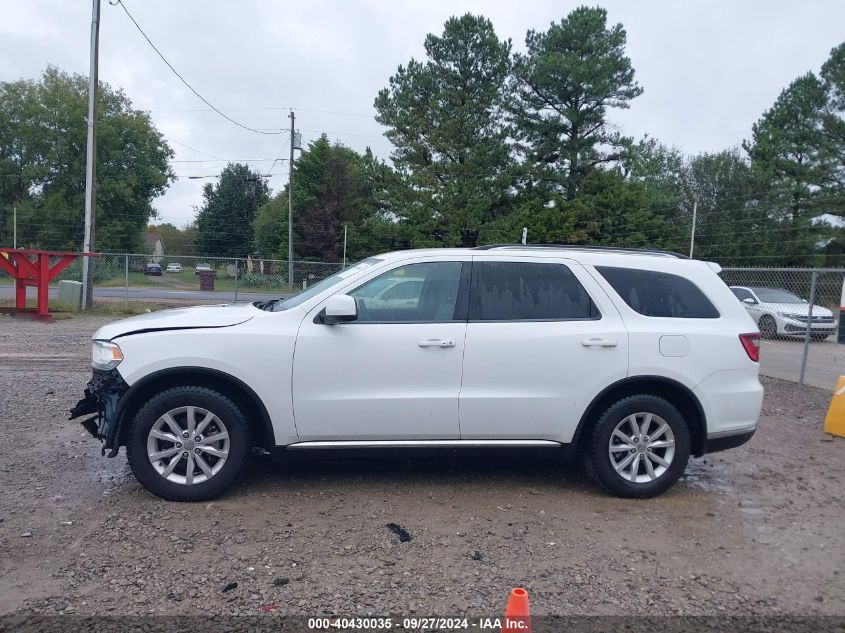 2015 Dodge Durango Sxt VIN: 1C4RDHAG2FC147353 Lot: 40430035