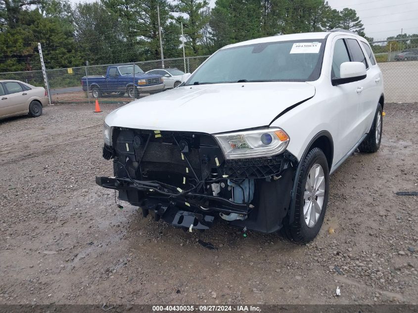 2015 Dodge Durango Sxt VIN: 1C4RDHAG2FC147353 Lot: 40430035