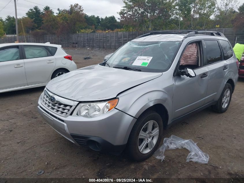 2013 Subaru Forester 2.5X VIN: JF2SHABC0DH443322 Lot: 40430076