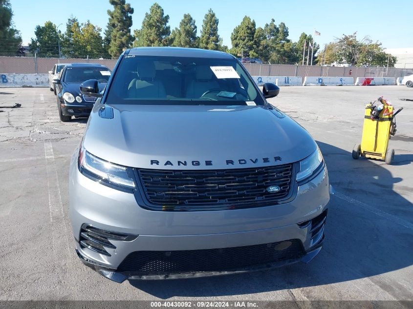 2024 Land Rover Range Rover Velar P250 Dynamic Se VIN: SALYL2EX9RA372092 Lot: 40430092