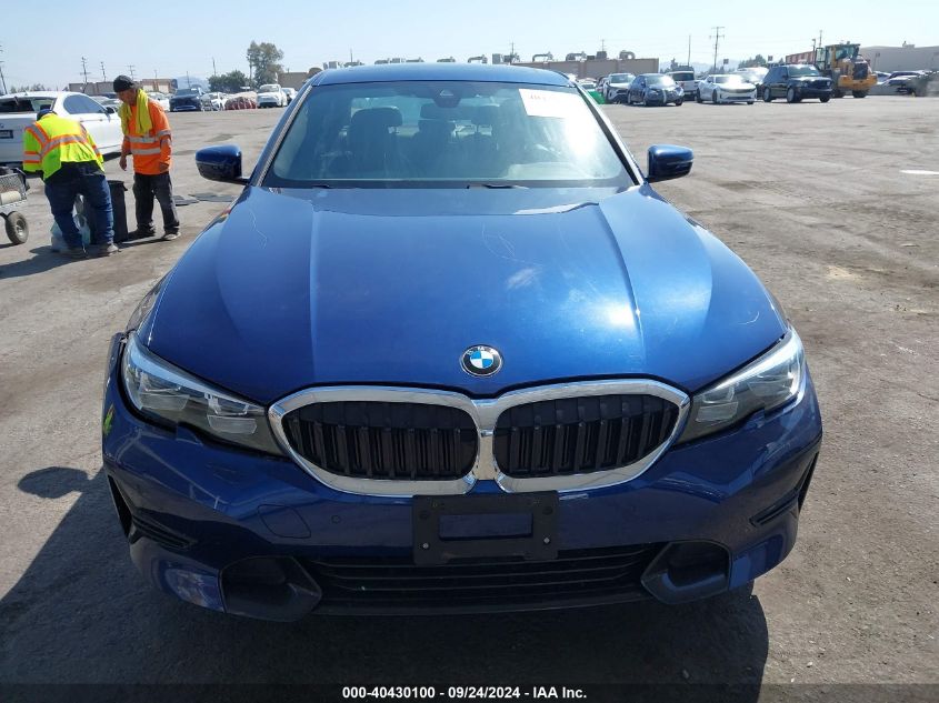 2020 BMW 330I VIN: WBA5R1C02LFH49610 Lot: 40430100