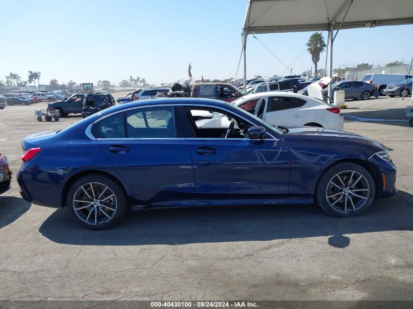 2020 BMW 330I VIN: WBA5R1C02LFH49610 Lot: 40430100