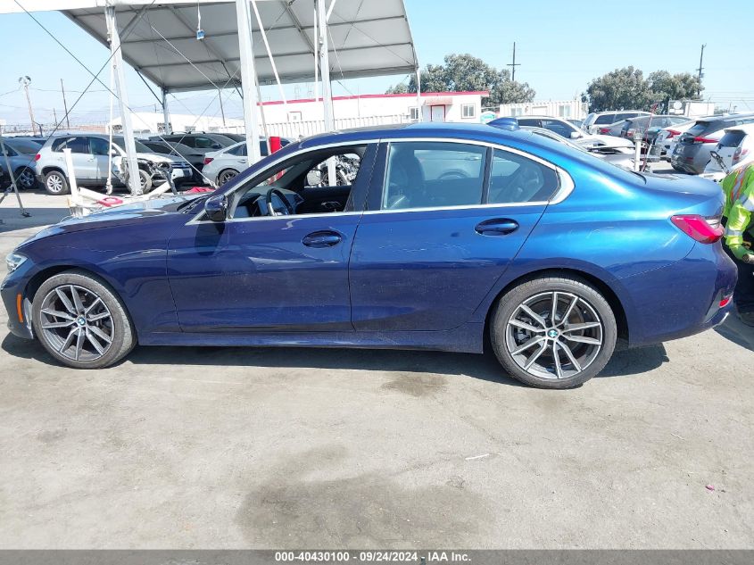 2020 BMW 330I VIN: WBA5R1C02LFH49610 Lot: 40430100