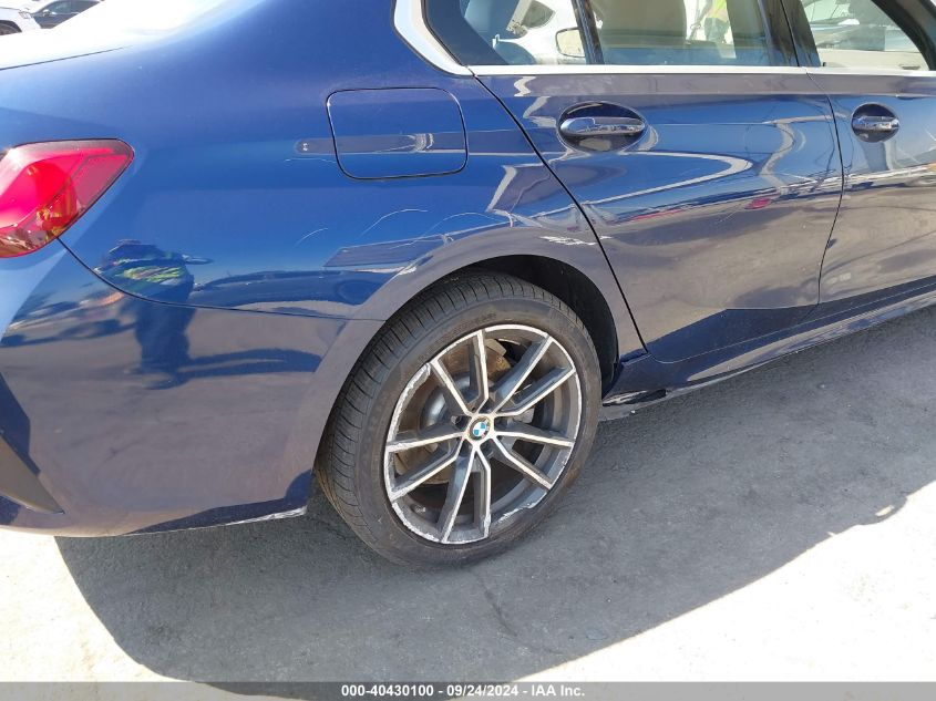 2020 BMW 330I VIN: WBA5R1C02LFH49610 Lot: 40430100