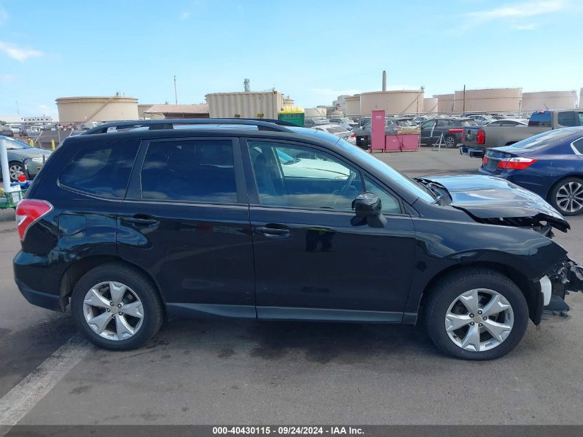 2016 Subaru Forester 2.5I Premium VIN: JF2SJADC5GH502547 Lot: 40430115