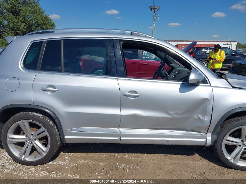 2016 Volkswagen Tiguan R-Line VIN: WVGAV7AX5GW037672 Lot: 40430140