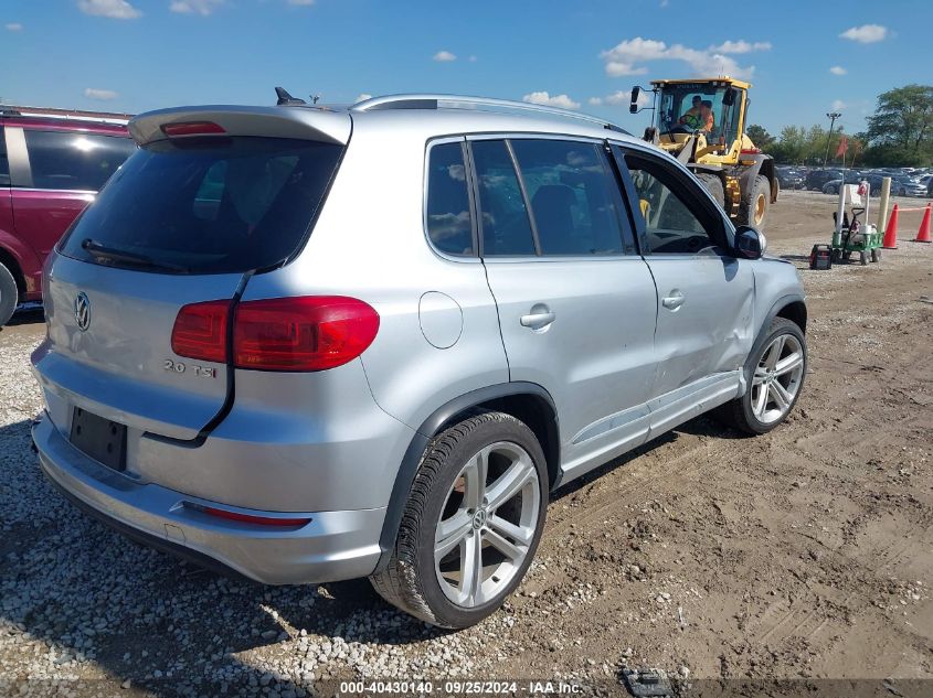 VIN WVGAV7AX5GW037672 2016 Volkswagen Tiguan, R-Line no.4