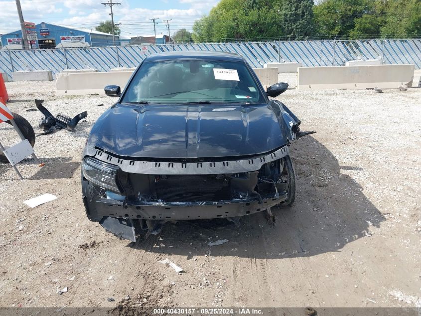 2022 Dodge Charger Sxt Rwd VIN: 2C3CDXBG8NH130054 Lot: 40430157