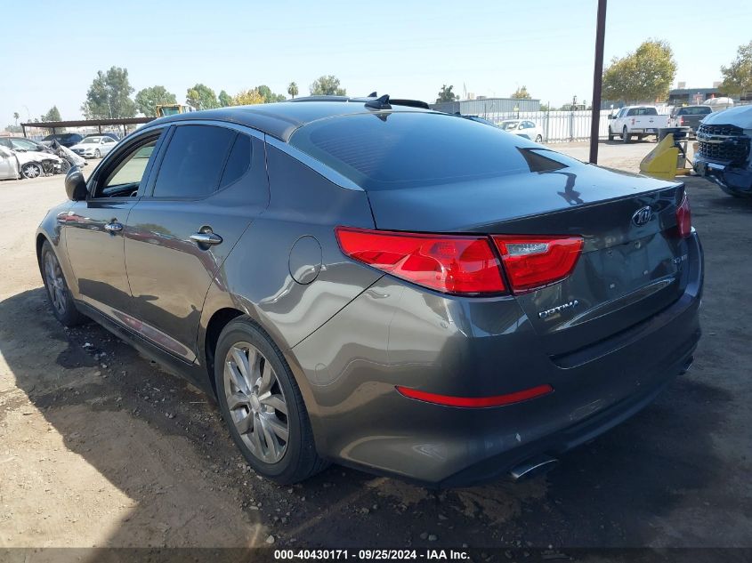 2014 Kia Optima Ex VIN: 5XXGN4A76EG324224 Lot: 40430171