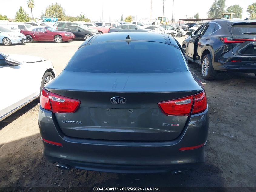 2014 Kia Optima Ex VIN: 5XXGN4A76EG324224 Lot: 40430171