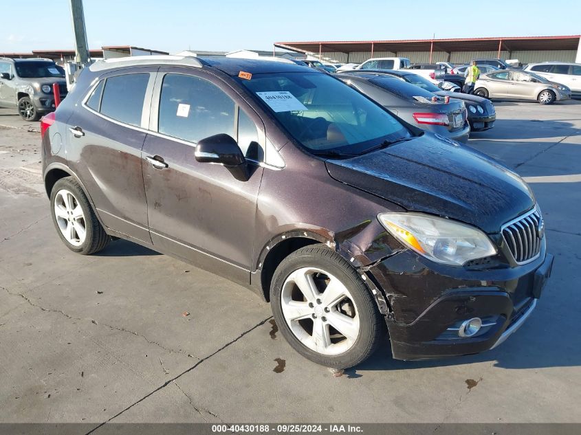 2015 Buick Encore Leather VIN: KL4CJCSB0FB246340 Lot: 40430188