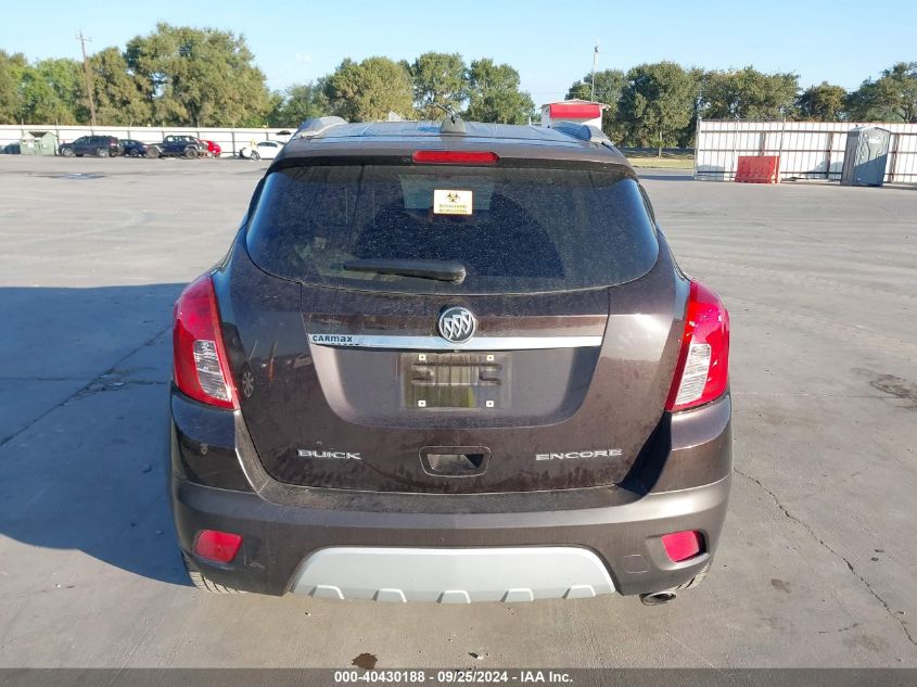 2015 Buick Encore Leather VIN: KL4CJCSB0FB246340 Lot: 40430188