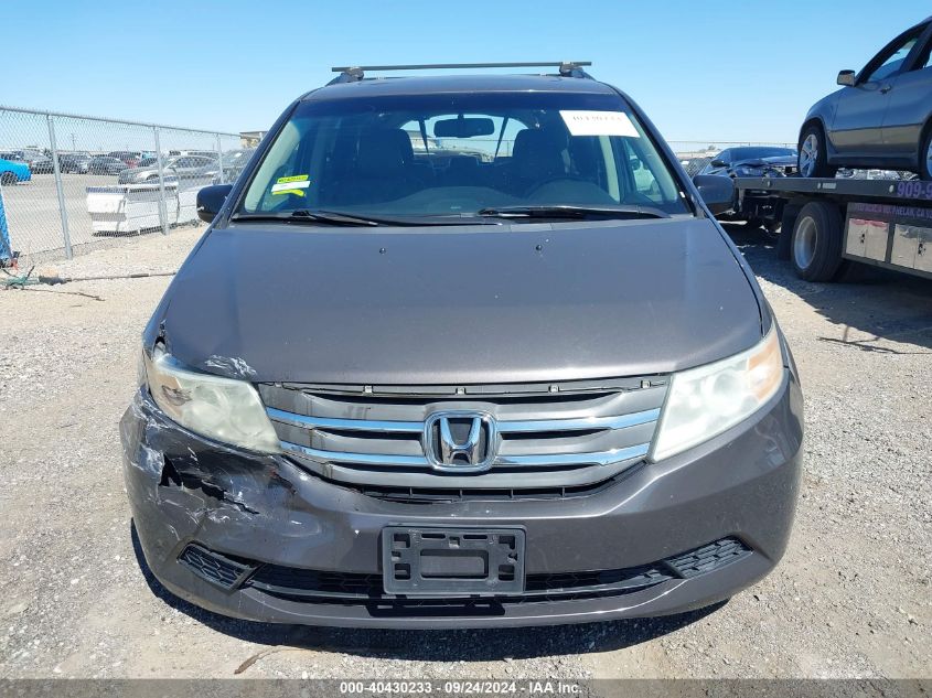 2012 Honda Odyssey Ex-L VIN: 5FNRL5H6XCB111827 Lot: 40430233