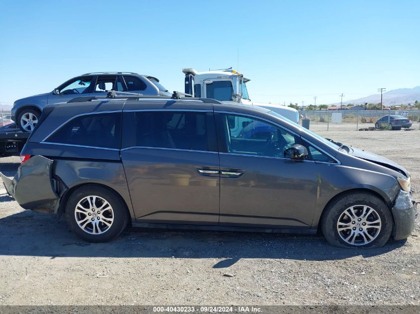 2012 Honda Odyssey Ex-L VIN: 5FNRL5H6XCB111827 Lot: 40430233