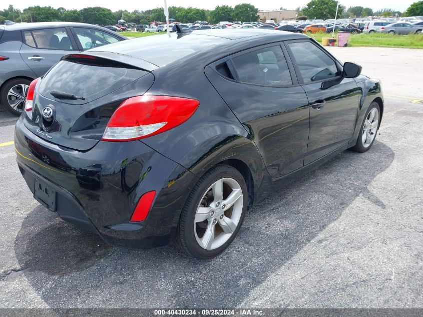 2015 Hyundai Veloster VIN: KMHTC6ADXFU239433 Lot: 40430234