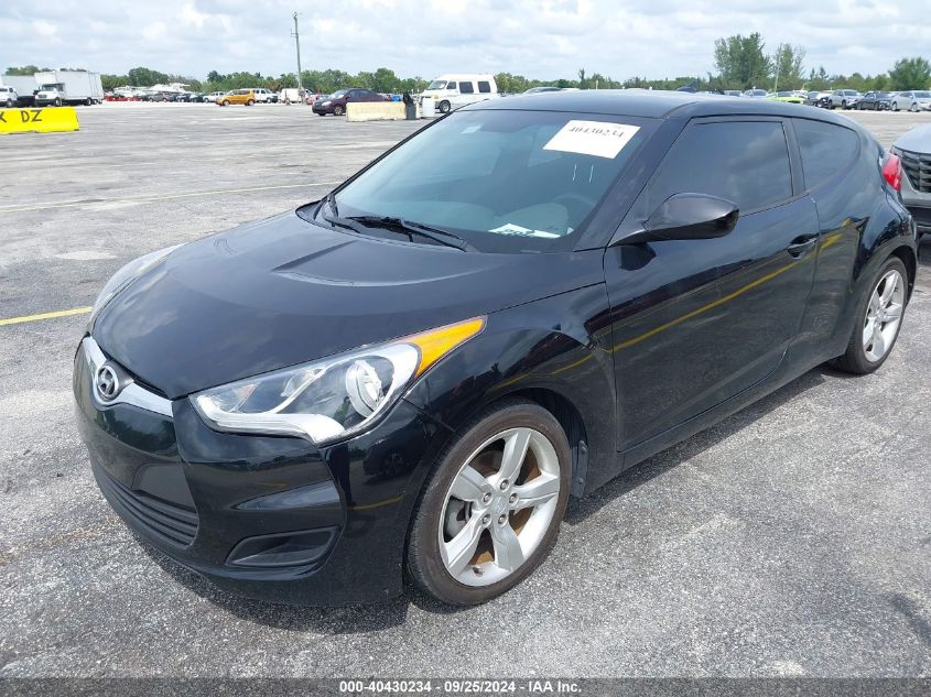 2015 Hyundai Veloster VIN: KMHTC6ADXFU239433 Lot: 40430234