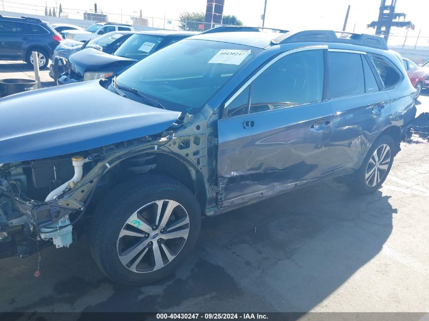 2018 Subaru Outback 3.6R Limited VIN: 4S4BSENC1J3395305 Lot: 40430247