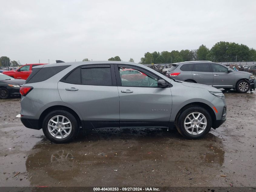 2024 Chevrolet Equinox Fwd Ls VIN: 3GNAXHEG1RL283388 Lot: 40430253