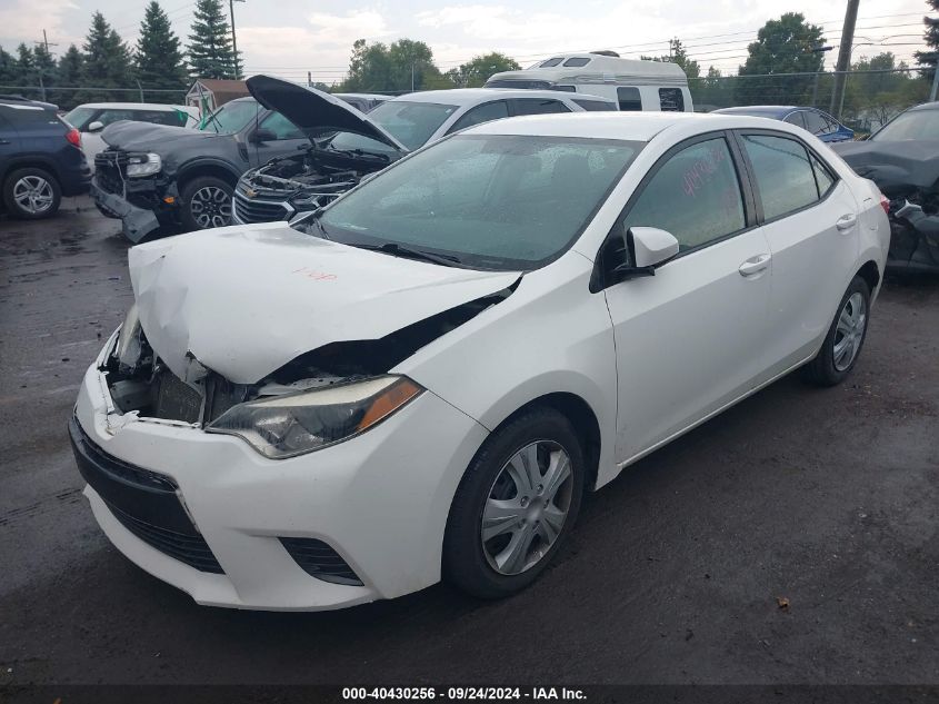 5YFBURHE3GP366066 2016 TOYOTA COROLLA - Image 2