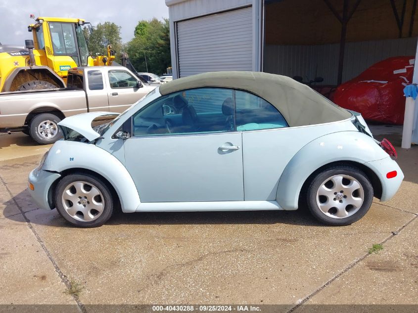 2003 Volkswagen New Beetle Gls VIN: 3VWCK21Y33M316921 Lot: 40430288