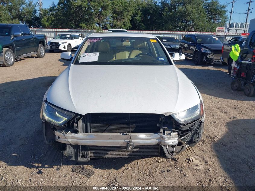 2014 Audi A4 Premium VIN: WAUAFAFL2EN019263 Lot: 40430297