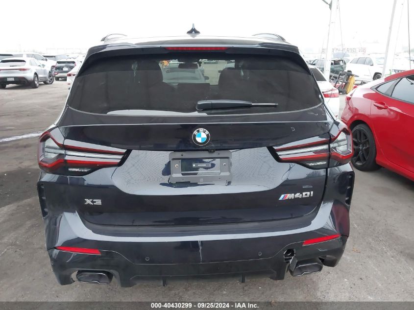 2024 BMW X3 M40I VIN: 5UX83DP01R9W40992 Lot: 40430299