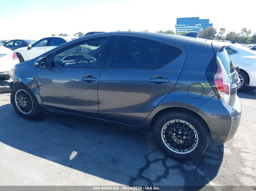 JTDKDTB38F1101845 2015 Toyota Prius C One