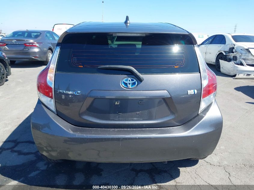 2015 Toyota Prius C One VIN: JTDKDTB38F1101845 Lot: 40430300