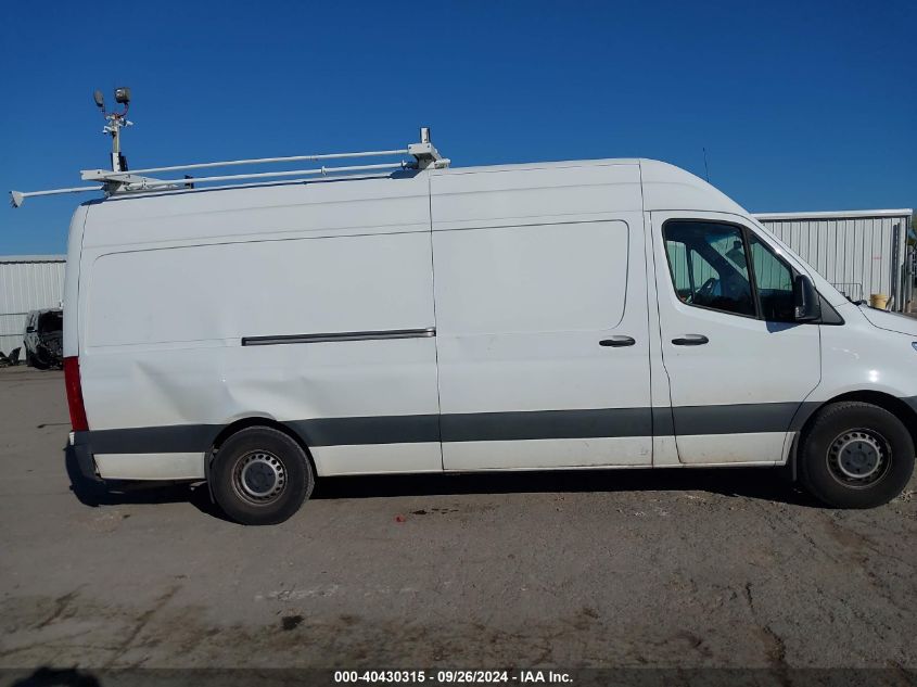 2022 Mercedes-Benz Sprinter 2500 High Roof I4 VIN: W1Y40CHY9NT091624 Lot: 40430315