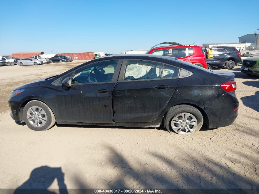 2019 Chevrolet Cruze VIN: 1G1BJ5SM9K7102323 Lot: 40430317