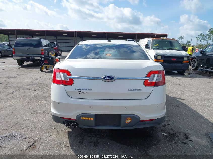 2011 Ford Taurus Limited VIN: 1FAHP2FW4BG123077 Lot: 40430335