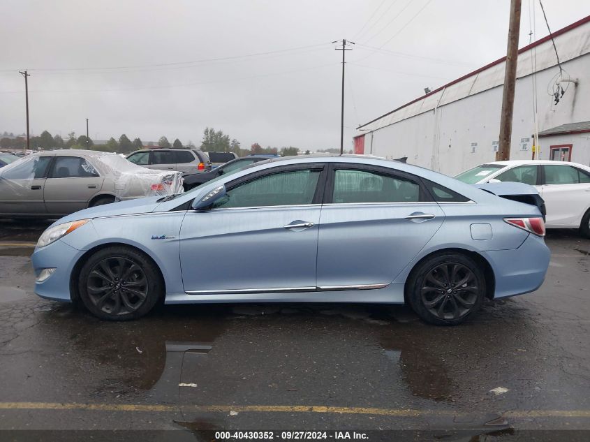 KMHEC4A40CA046427 2012 Hyundai Sonata Hybrid