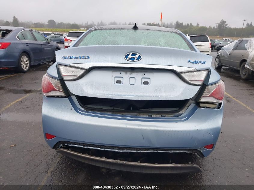 KMHEC4A40CA046427 2012 Hyundai Sonata Hybrid