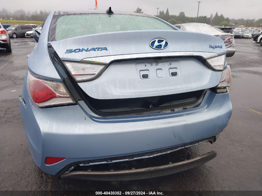 KMHEC4A40CA046427 2012 Hyundai Sonata Hybrid