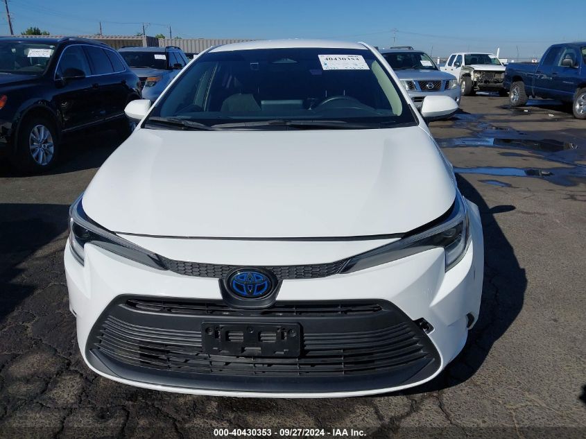 2023 Toyota Corolla Hybrid Le VIN: JTDBCMFE2PJ001987 Lot: 40430353