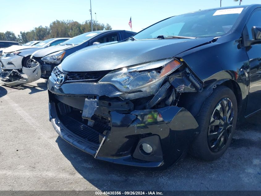 2014 Toyota Corolla S VIN: 5YFBURHE5EP116602 Lot: 40430356