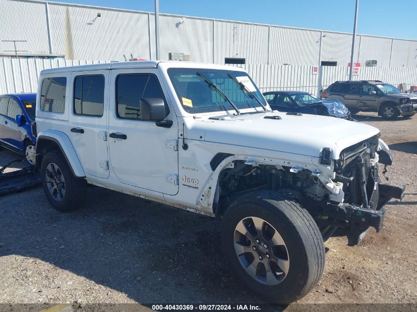 2019 Jeep Wrangler Unlimited Sahara 4X4 VIN: 1C4HJXEN7KW504932 Lot: 40430369