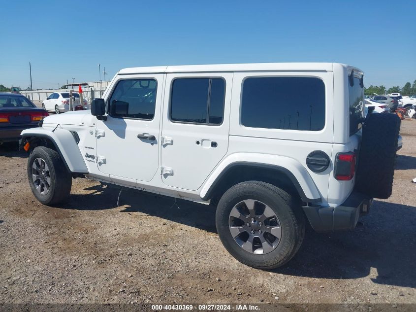 2019 Jeep Wrangler Unlimited Sahara 4X4 VIN: 1C4HJXEN7KW504932 Lot: 40430369