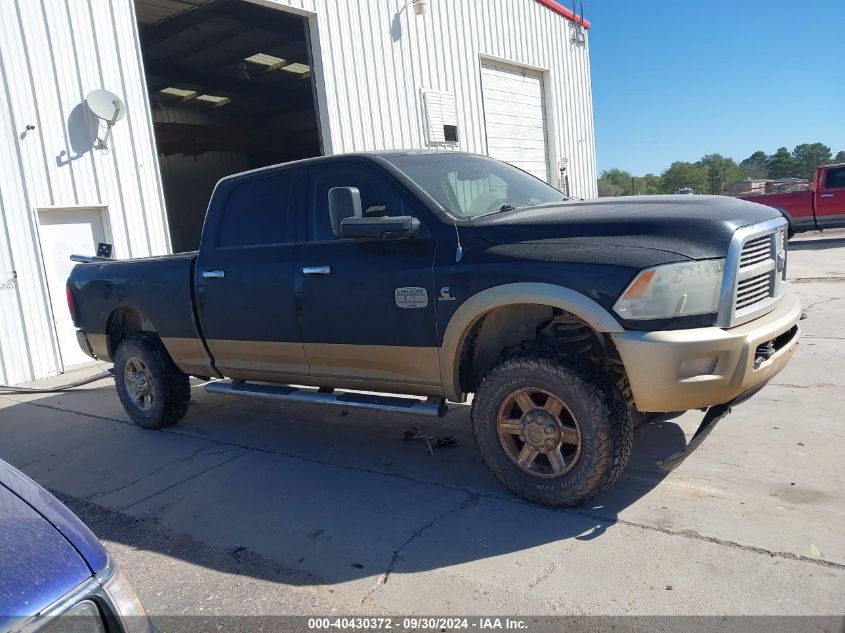 2011 Ram Ram 2500 Laramie Longhorn VIN: 3D7UT2CL9BG567855 Lot: 40430372