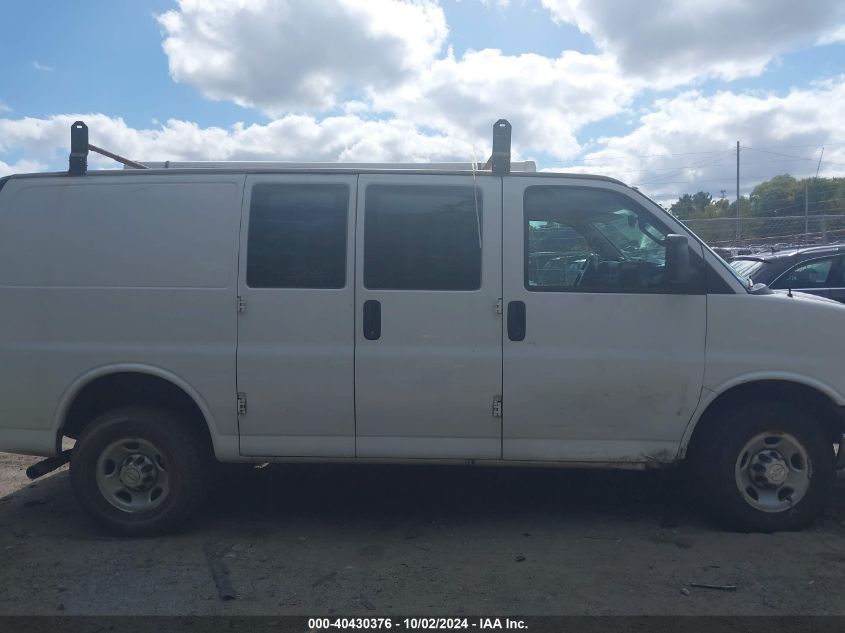 2019 Chevrolet Express 2500 Work Van VIN: 1GCWGAFP3K1218897 Lot: 40430376