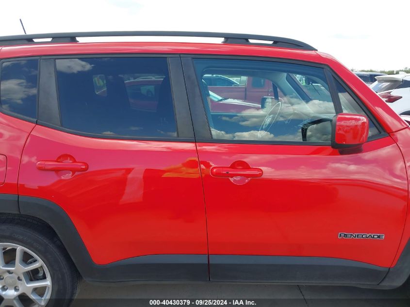 2020 Jeep Renegade Latitude Fwd VIN: ZACNJABBXLPL53459 Lot: 40430379