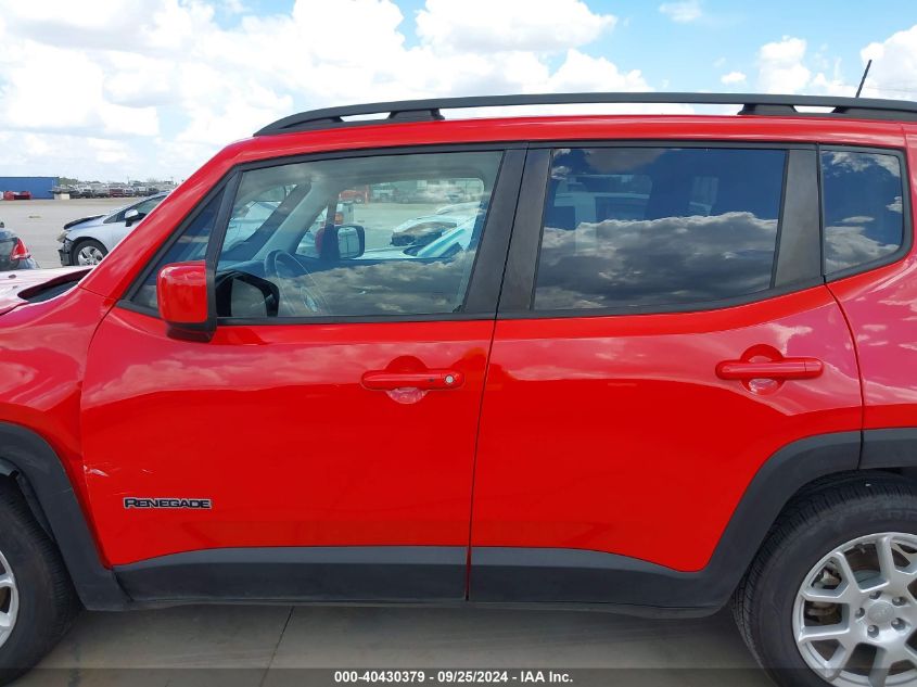 2020 Jeep Renegade Latitude Fwd VIN: ZACNJABBXLPL53459 Lot: 40430379