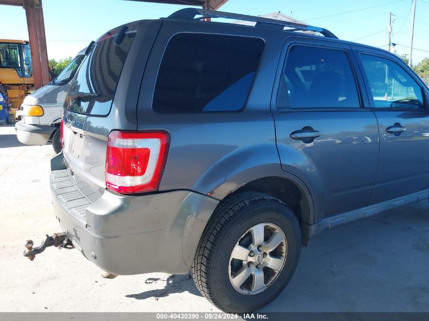 1FMCU0E70AKA42631 2010 Ford Escape Limited