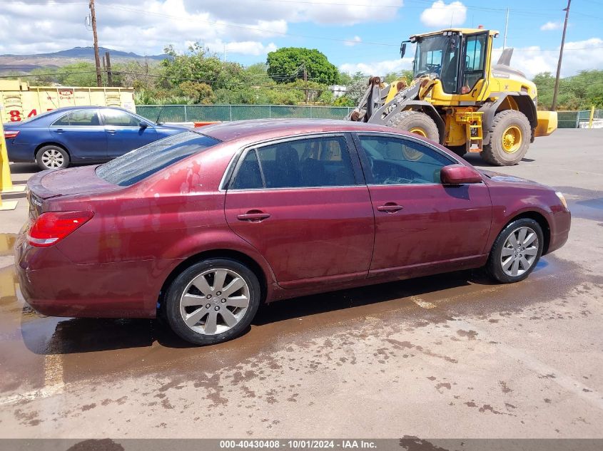 2005 Toyota Avalon Xl VIN: 4T1BK36B25U036703 Lot: 40430408