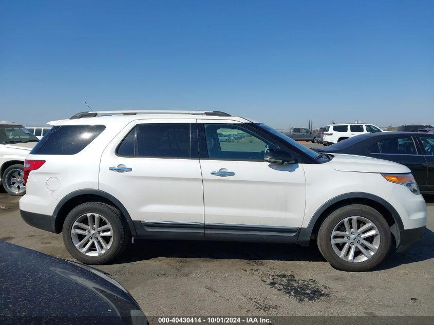 2013 Ford Explorer Xlt VIN: 1FM5K7D88DGA71108 Lot: 40430414