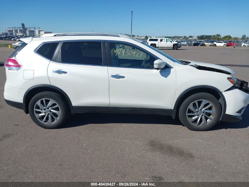 2015 Nissan Rogue S/Sl/Sv VIN: 5N1AT2MV8FC771158 Lot: 40430427