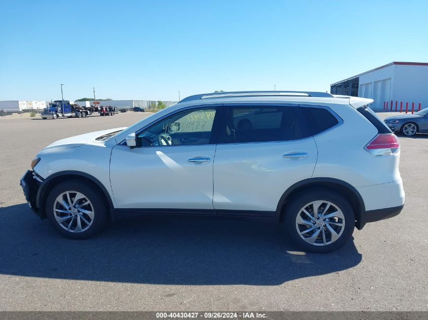 2015 Nissan Rogue S/Sl/Sv VIN: 5N1AT2MV8FC771158 Lot: 40430427