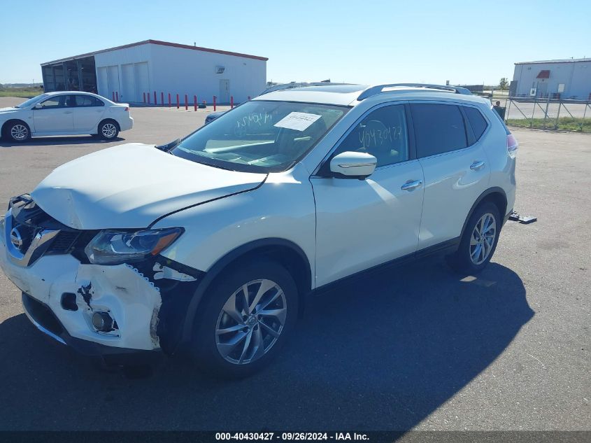 5N1AT2MV8FC771158 2015 NISSAN ROGUE - Image 2