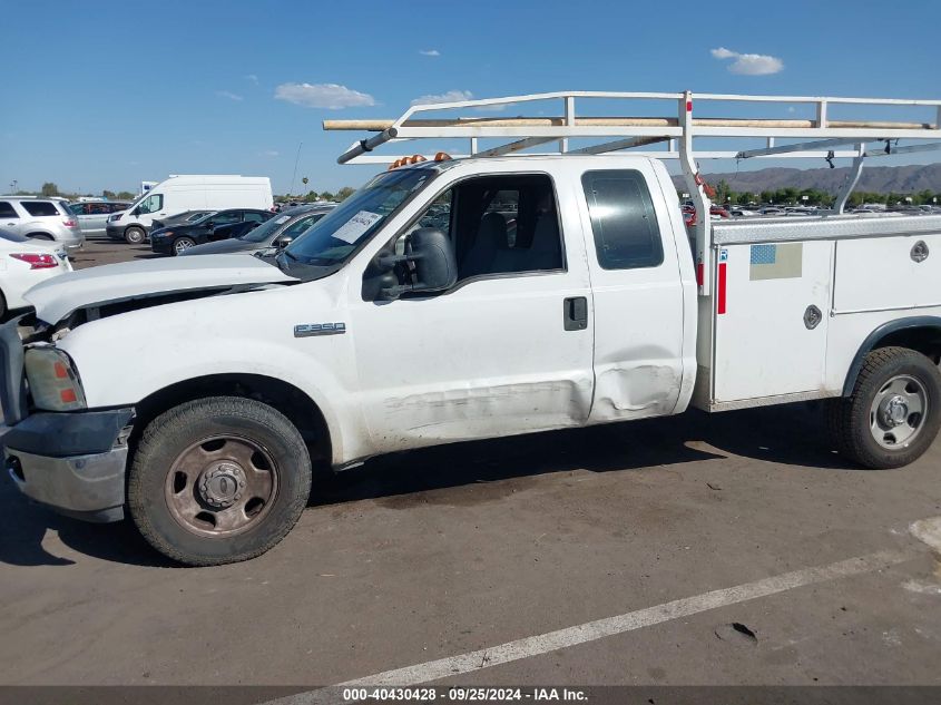 2005 Ford F350 Srw Super Duty VIN: 1FDWX34595EB07874 Lot: 40430428